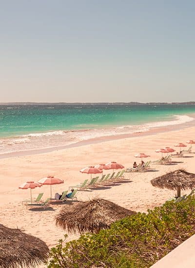 view of the beach from the beach bar
