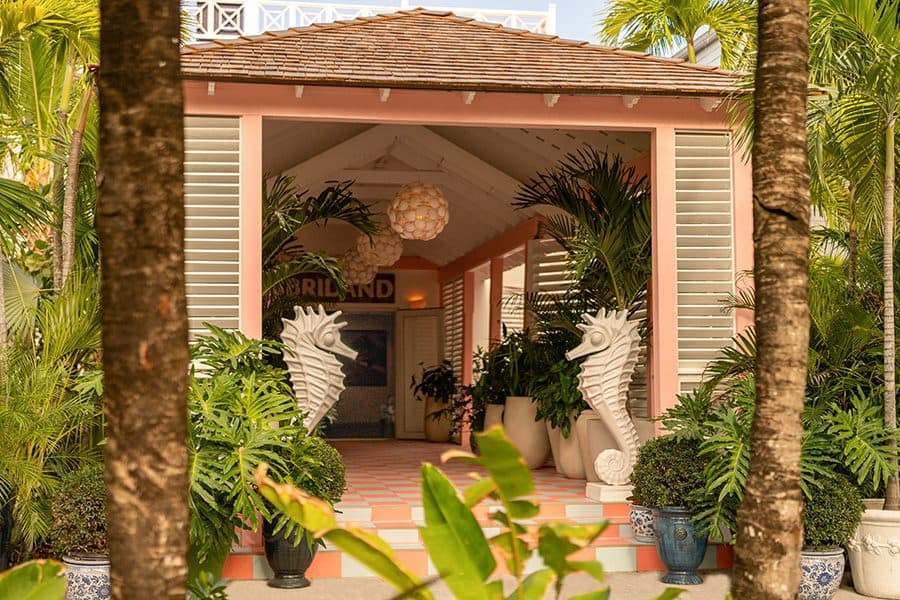 entrance to Coral Sands