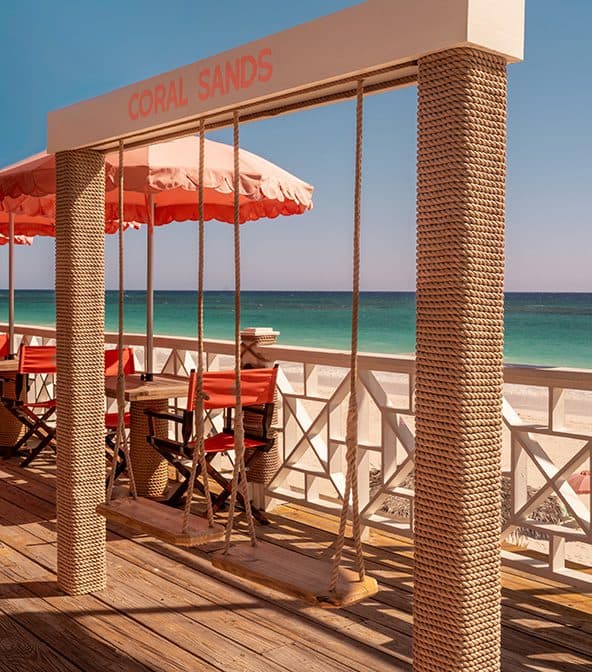 swing at Beach Bar