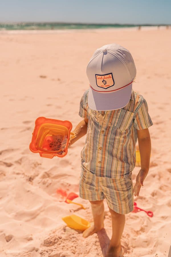 child on the beach