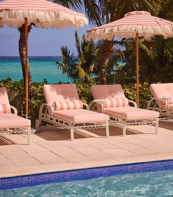 poolside loungers