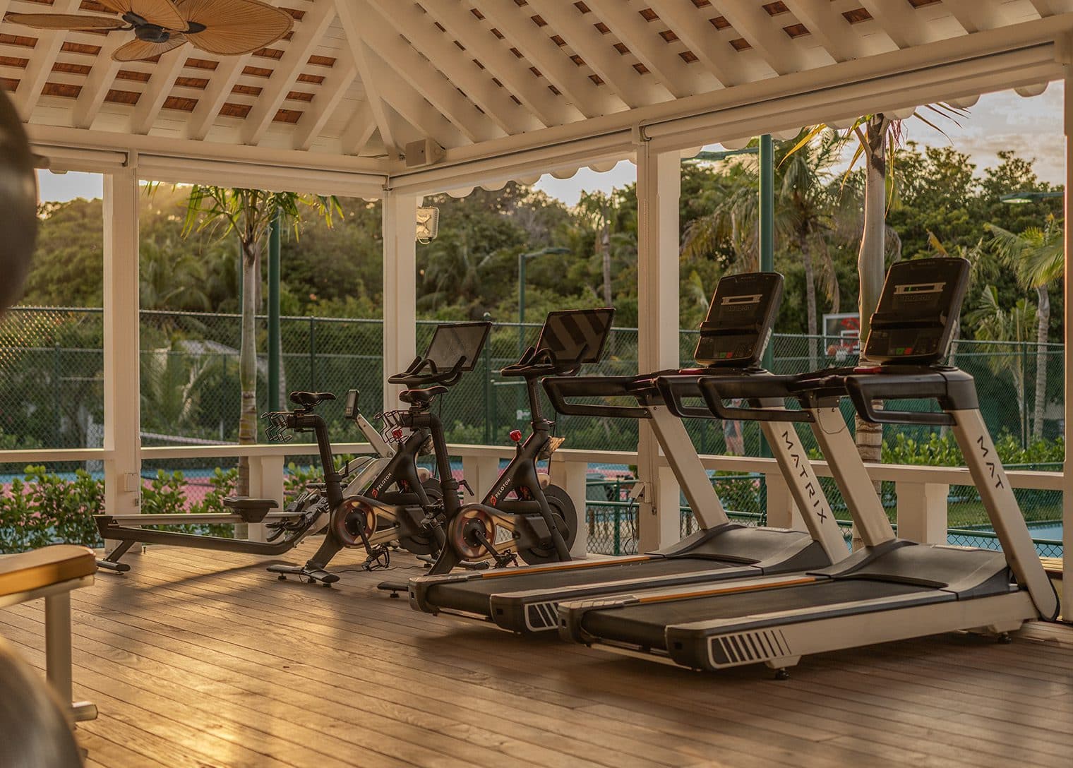 fitness center