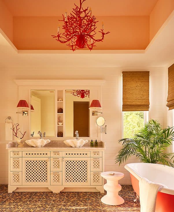 Sharon's master bathroom