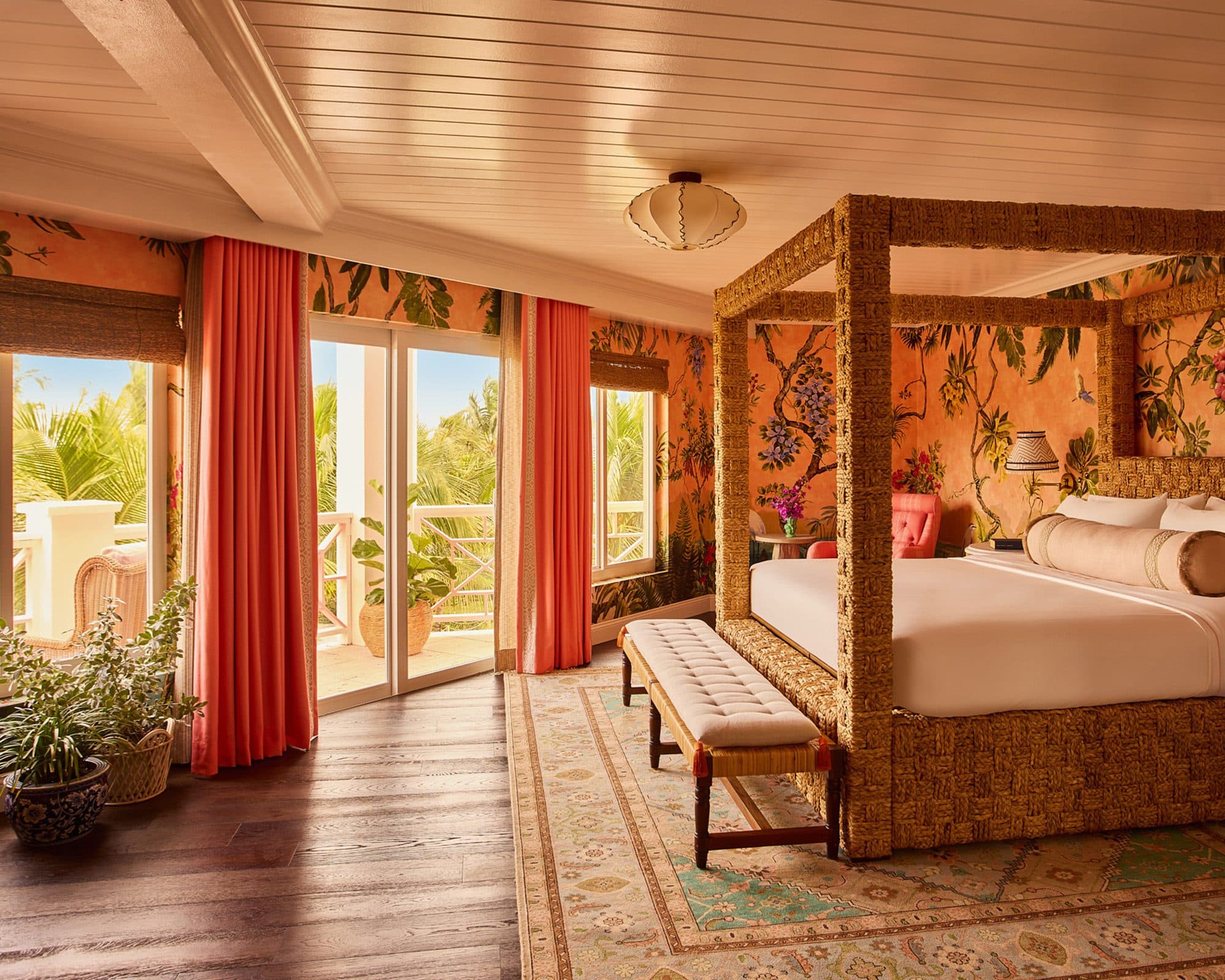 two-room suite with expansive terrace