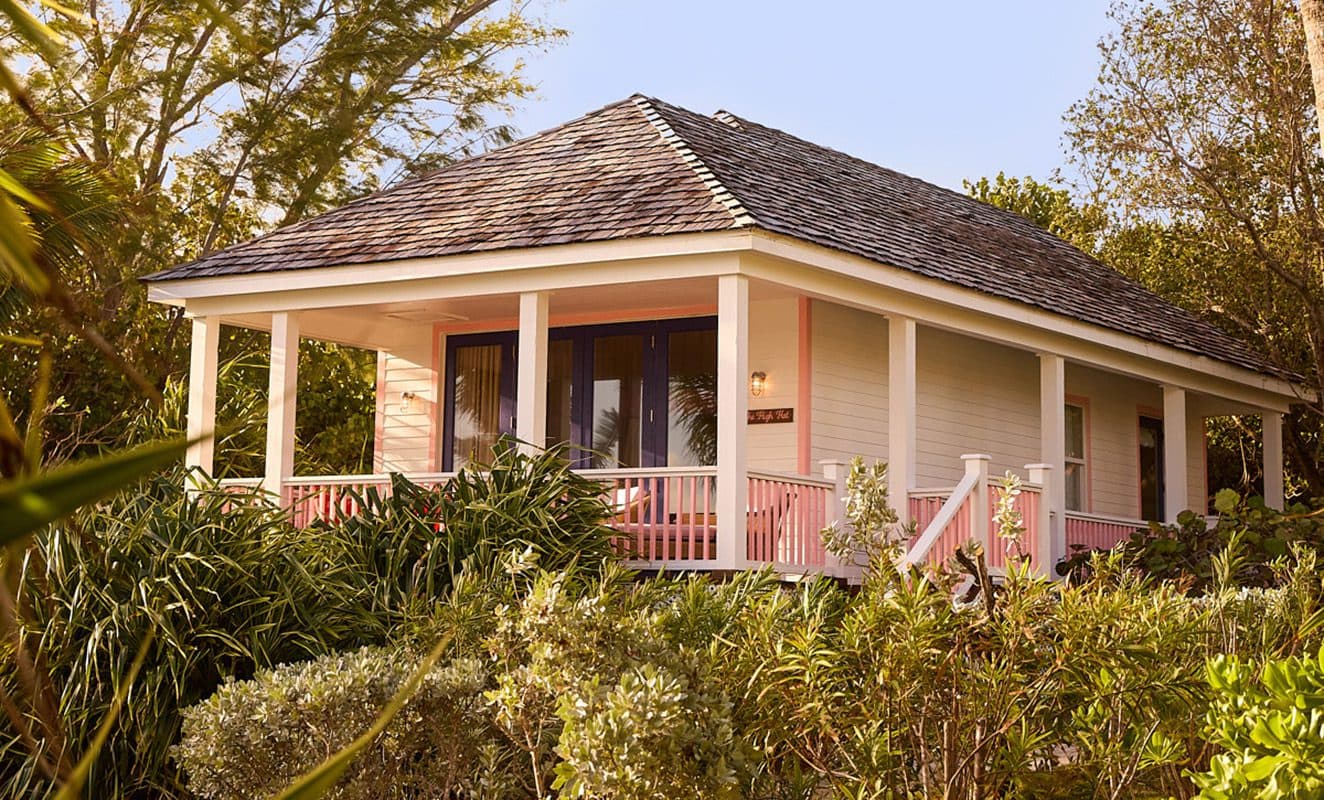 oceanfront cottage exterior