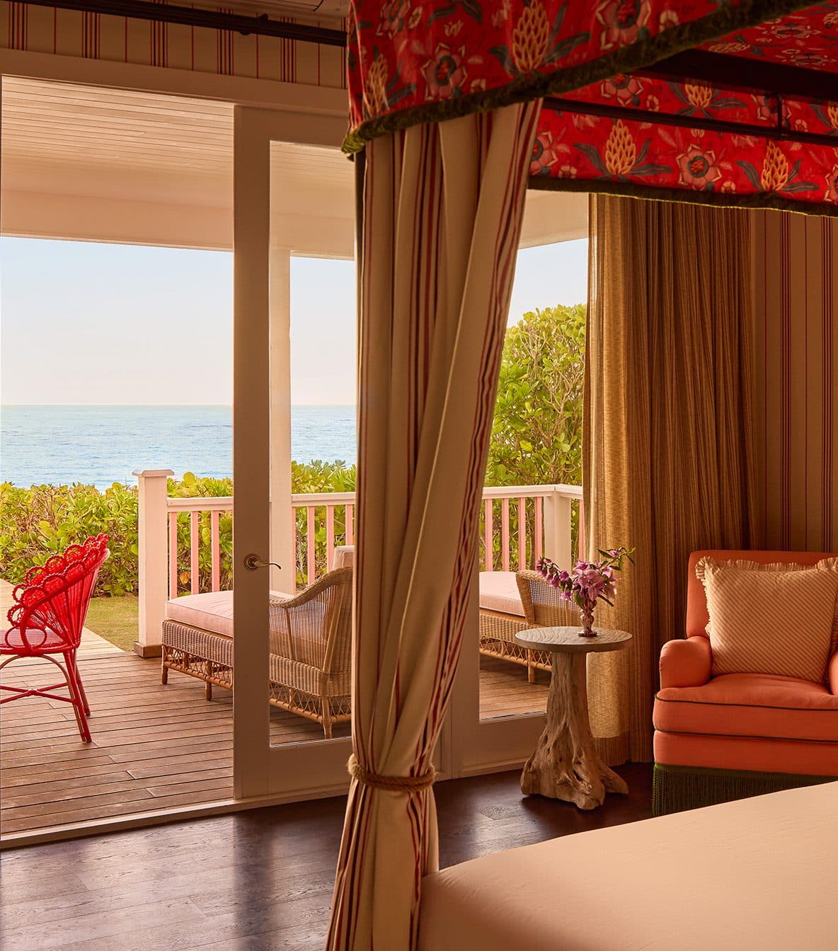 view of ocean from sea cottage oceanfront