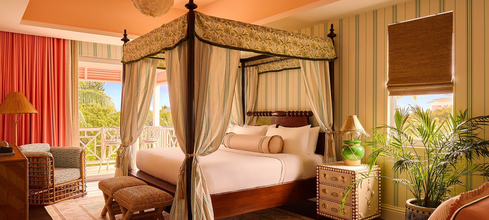 guest room with view of ocean