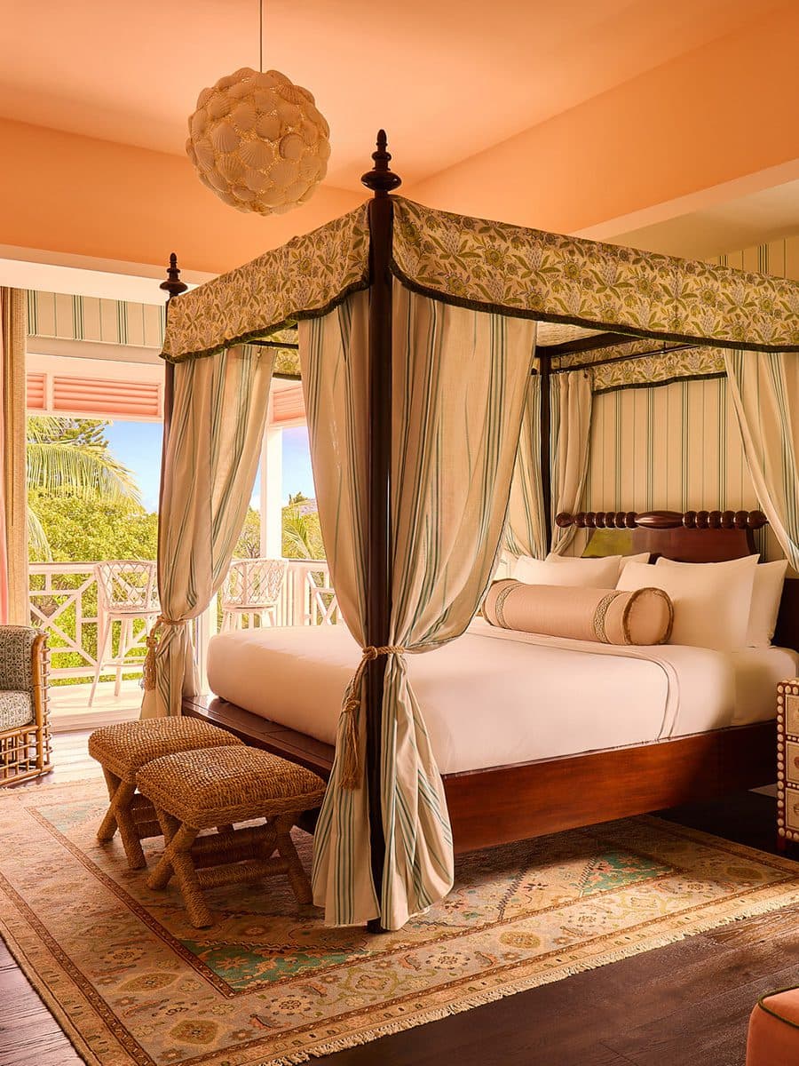 guest room with view of ocean